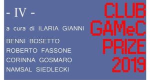 Locandina Club GAMeC Prize 2019